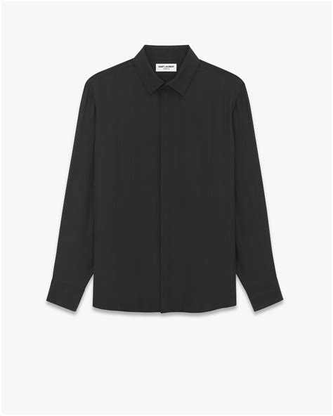 ysl hemd damen|SAINT LAURENT Coats and Jackets for Women .